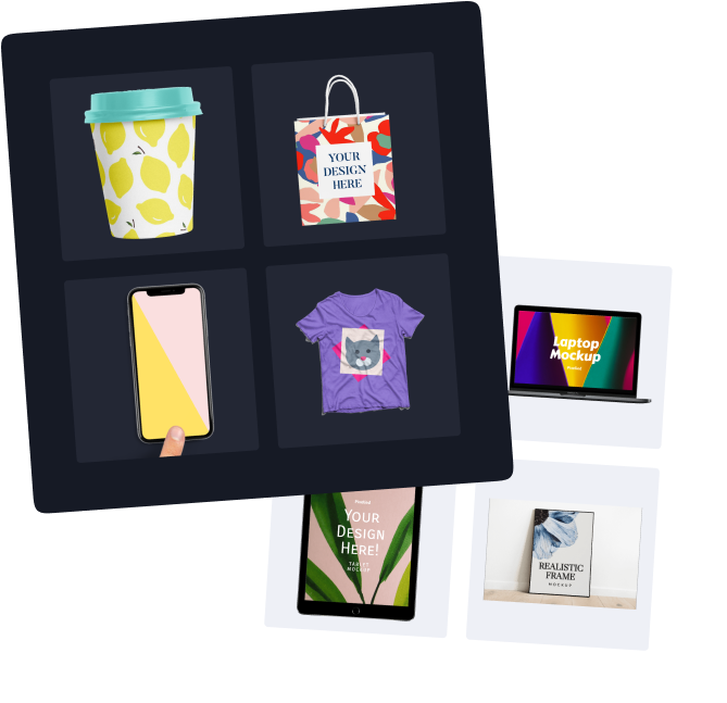 Ever-Growing Library of  Mockup Templates