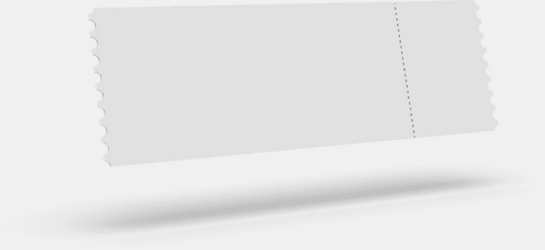 Floating Ticket Mockup