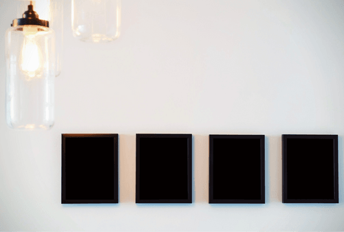 Interior Poster Art Gallery Mockup