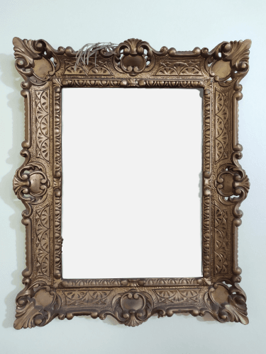 Vintage Gold Frame Mockup