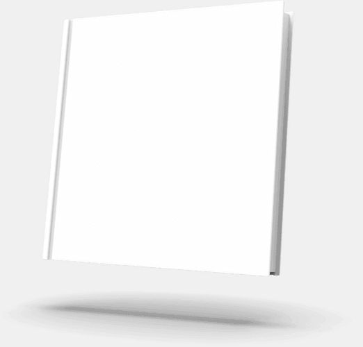 Floating Square Book Mockup