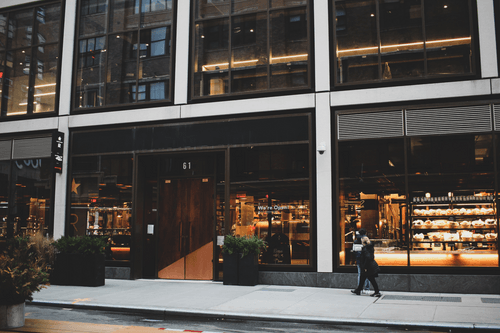 Mall Store Sign Mockup