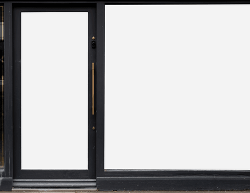 Clothing Window Mockup