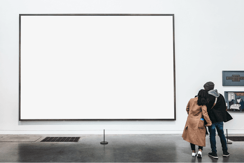 Large Gallery Wall Mockup