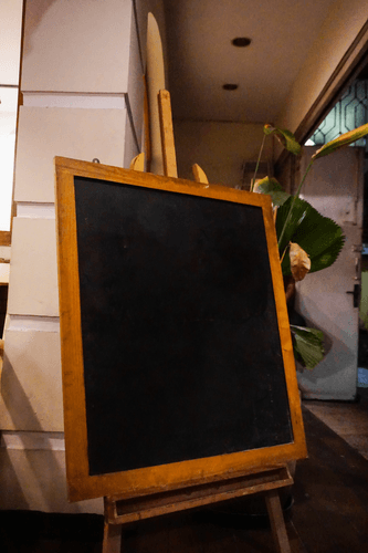 Outdoor A-frame Mockup