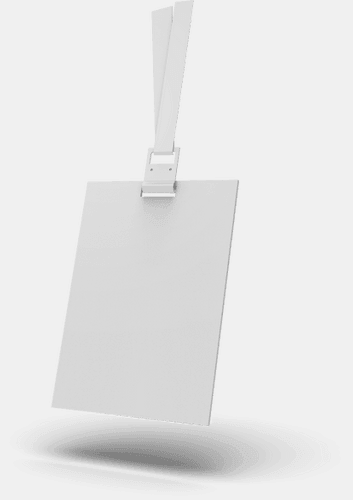 Hanging Name Tag Id Card Badge Mockups