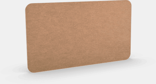 Creative Rounded Business Card Mockup