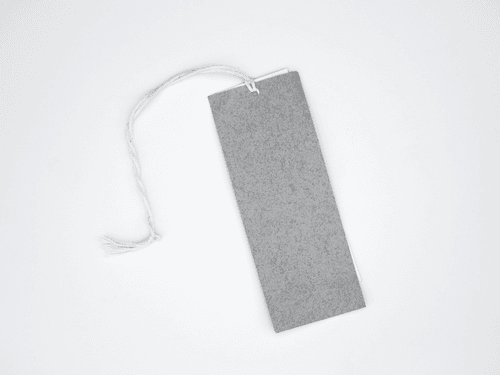 Label Mockup Tag Top View