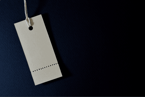 Clothing Label Tag Mockup