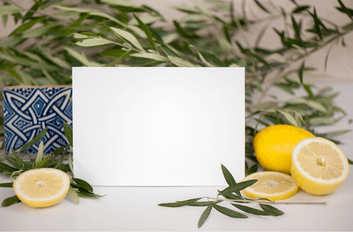 Wedding Invitation Mockup Scene