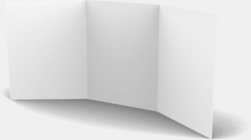 Trifold Dl Leaflet Brochure Mockup