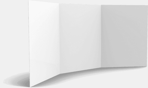 Big Trifold Brochure Mockup Bundle