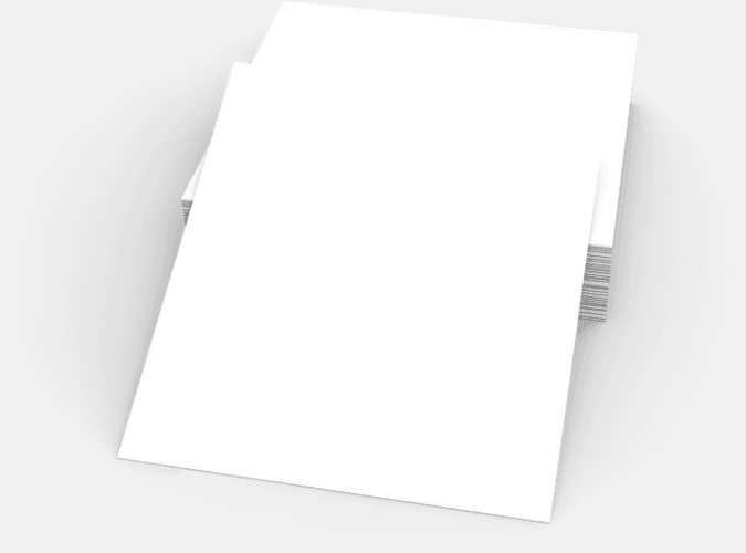 Modern Brand Square Business Card Mockup