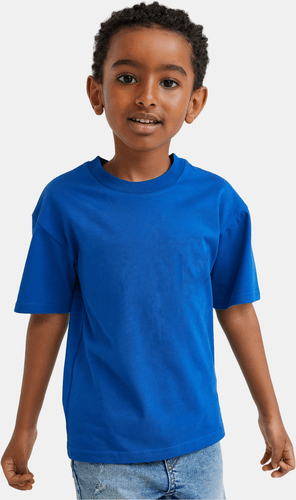 Blue Kids T Shirt Mockup