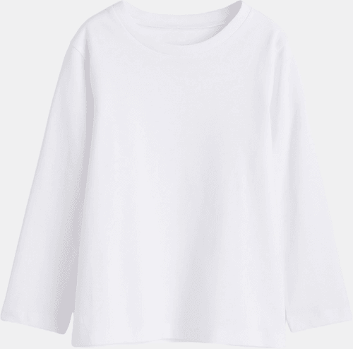 Long Sleeves Kids T Shirt Mockup