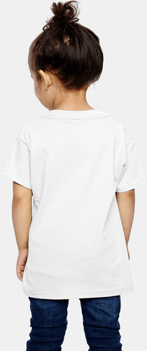 White Kids T Shirt Mockup