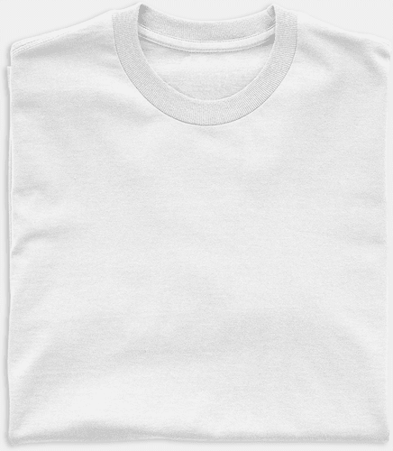 Grey Oversized Folded T Shirt Mockup