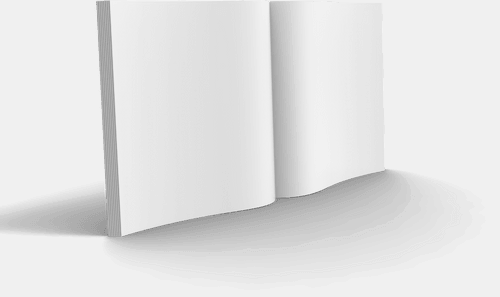 Simple Open Magazine Mockup