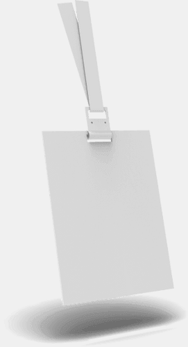 Lanyard Id Badge Mockup