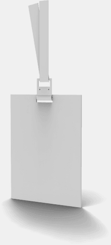 Name Tag Badge Mockup