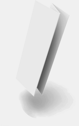 Panel Trifold Brochure Mockup