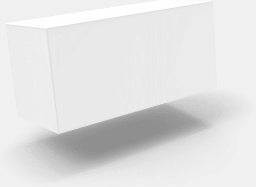 Floating Rectangle Box Mockup