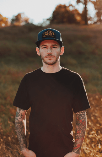 Male Crew Neck Tshirt Mockup