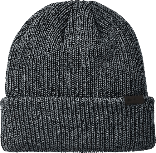 Gray Folded Beanie Mockup