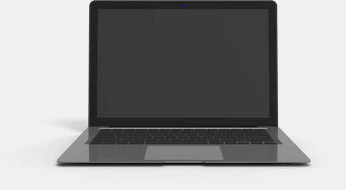 Front View Laptop Mockup