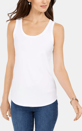 Woman In Tank Top Mockup