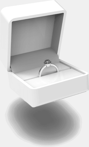 Ring Jewelry Box Mockup