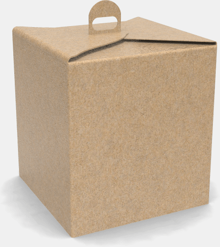 Lovely Cake Box Mockup