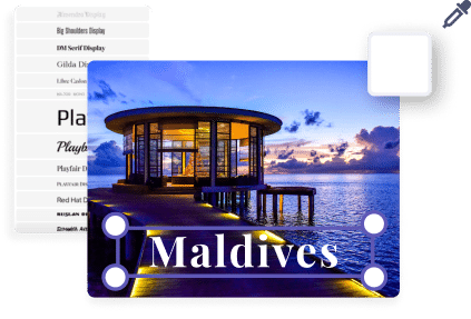 Apply the text style