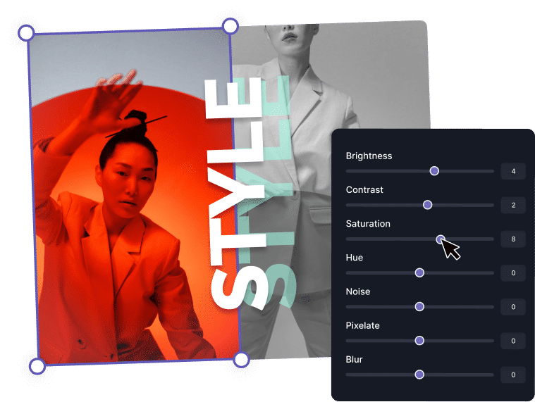 Add Fun Emoticons & Glamorous Photo Effects